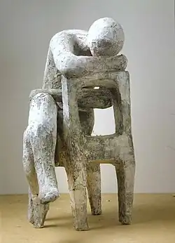 Seated (1949), h. 52 cm