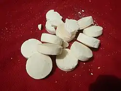 Puto seco, a dry powdery cookie made from corn flour