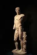 The Tiber Apollo (found in 1891; inv. 608; height 204 cm)[45][48]