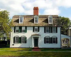 109 Elm Street, Northampton, MA. Built c.&nbsp;1725. Georgian style.[9]
