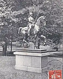 En Vedette, 1912 or 1913, equestrian statue in bronze