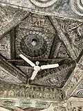 Ceiling artwork (contain diksha devas)