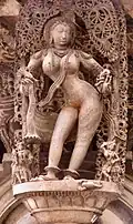Salabhanjika, Belur, Karnataka, 12th century