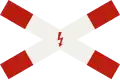 Germany and Slovakia (variant used for electrified railway crossings)