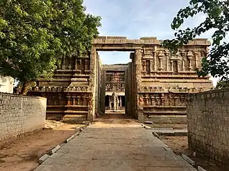 A view through the Galigopuram