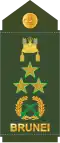 Leftenan jeneral[13] (Royal Brunei Land Force)