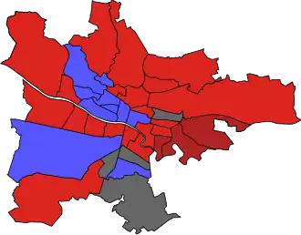 1933 (37 wards / 116 councillors, Labour gain control from Moderates)