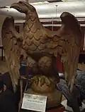 One of the eagles that stood on pedestals along Lakeshore Drive and Michigan Avenue in Downtown Chicago during the World's Fair.