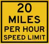 Speed limit (British Columbia) (1938)