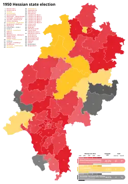 1950 Hessian state election