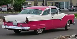 1955 Ford Fairlane Crown Victoria, rear view