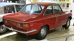 Mazda Familia 1000 coupé, rear view (MPA; 1965)