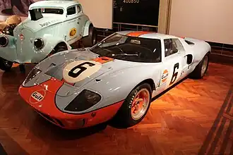 Ickx's Gulf Ford GT40, winner of the 1969 24 Hours of Le Mans