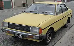 Facelift Datsun Sunny sedan in New Zealand