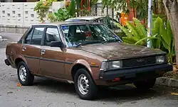 1981–1984 Corolla DX sedan (KE70; Malaysia)