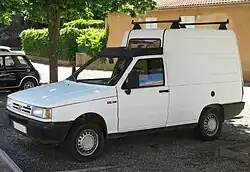 1993 Fiorino Van (Phase II; original rear design and facelift front)