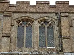 North clerestory windows