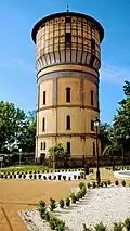 Water tower in Szprotawa, built 1867 by a company J&A Aird from Berlin
