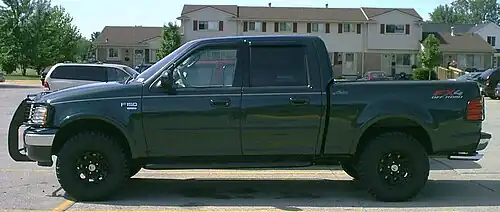 2003 F-150 FX4 SuperCrew (note "Lariat" badging)