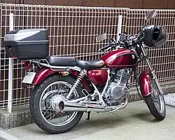 Rear view (Japanese market ST250 E-type)