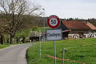 Clavaleyres village