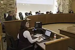 Mohegan Tribal Court from alternate angle