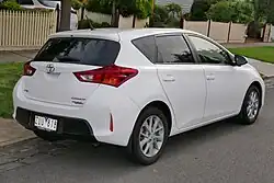 Pre-facelift Corolla Ascent Sport Hatchback (ZRE182, Australia)