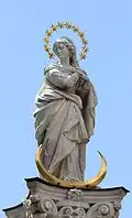 Statue of Mary, since 1958