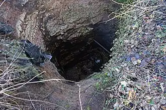 Bird's eye view (pit E).