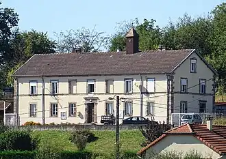 The town hall in La Vaivre