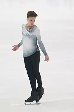 Vladimir Litvintsev at the 2019 Rostelecom Cup