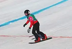 Chái Xīn at Team Ski-Snowboard Cross