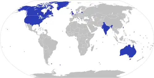 countries that boycotted the tournament are shaded blue