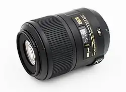 AF-S DX Micro-Nikkor 85&nbsp;mm f/3.5 VR (AF-S type, mid-1990s)
