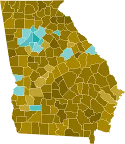 Final results by county
