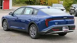 Rear view (sedan) (Canada)