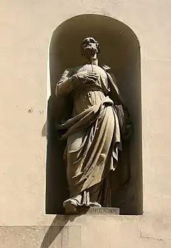 Andrew Avellino statue in Milan, Italy