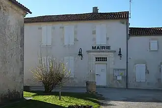 The town hall in Ciré-d'Aunis