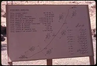 Exhibits showing construction details