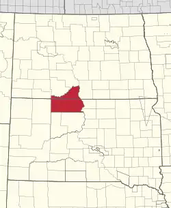 Standing Rock Reservation straddles the border between North and South Dakota