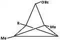 5b Reaction product with benzoic acid in dipolar aprotic solvent