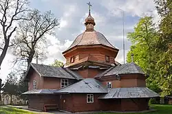 Saint Paraskevi wooden church in Staryi Yar, founded in 1638 and rebuilt in the 19th century