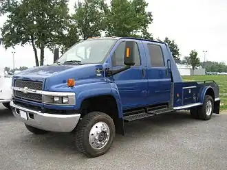 Class 5 2005 Chevy Kodiak 4×4 (GVWR: 17,500 pounds (7.9&nbsp;t))