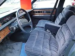1989 Buick LeSabre Limited interior