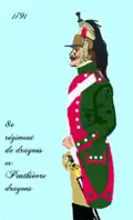 Uniform of the 8th Dragoons after 1791