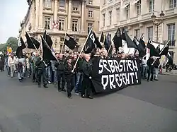 Photographie de la marche du Comité du 9-Mai de 2010.