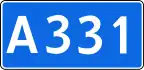 Federal Highway A331 shield}}