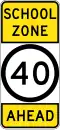 (R4-234) School Zone Ahead (used in New South Wales)