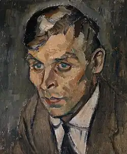 Portrait of Artist Väinö Kamppuri, 1917