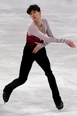 Adam Hagara at the 2024 World Championships